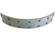 Bremsbelag, 327 x 50 x 6 mm, Ø 300 mm, Bohrungen 16, für Deutz-Fahr, Eicher, Güldner, Hela, MAN, Porsche Bremsbelag, 327 x 50 x 6 mm, Ø 300 mm, Bohrungen 16, für Deutz-Fahr, Eicher, Güldner, Hela, MAN, Porsche