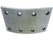 Bremsbelag, 189 x 140 x 15 mm, Ø 406 mm, Bohrungen 8, für ADR Bremsbelag, 189 x 140 x 15 mm, Ø 406 mm, Bohrungen 8, für ADR