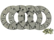 Ringbelagsatz, Ø außen 165 mm x Ø innen 89 mm, für Case IH, Fendt, Ford, Hanomag Landini, Massey Ferguson, Renault, Valmet Ringbelagsatz, Ø außen 165 mm x Ø innen 89 mm, für Case IH, Fendt, Ford, Hanomag Landini, Massey Ferguson, Renault, Valmet
