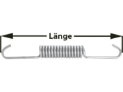Feder, 160 mm, für Bremsbacke ADR;FAD, 2 St./Rad Feder, 160 mm, für Bremsbacke ADR;FAD, 2 St./Rad