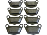 Bremsklotzsatz (8 St.) 154 x 74 x 18 mm, Fußbremse Agroxtra- und DX-Serie, für Deutz-Fahr Bremsklotzsatz (8 St.) 154 x 74 x 18 mm, Fußbremse Agroxtra- und DX-Serie, für Deutz-Fahr