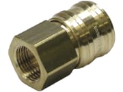 Druckluftmuffe mit Innengewinde R 1/4" IG Druckluftmuffe mit Innengewinde R 1/4" IG