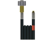 Rohrreinigungsschlauch "Flexy", NW DN 6, 300 bar, 20 m, Handverschraubung M 21 IG, 1/8" AG + O-Ring ohne Düse Rohrreinigungsschlauch "Flexy", NW DN 6, 300 bar, 20 m, Handverschraubung M 21 IG, 1/8" AG + O-Ring ohne Düse