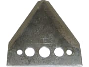 ESM Messerklinge 80 x 76 x 2 mm, glatt, für ESM ESM Messerklinge 80 x 76 x 2 mm, glatt, für ESM
