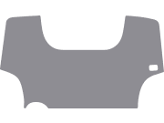 Fußmatte Gummi hellgrau für Ford New Holland Traktor TD 5010–5050; ab Bj. 08.12 Fußmatte Gummi hellgrau für Ford New Holland Traktor TD 5010–5050; ab Bj. 08.12