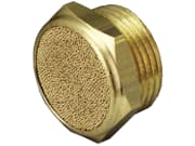 Entlüftungsfilter, G 3/8", Messing, Filtereinsatz aus Sinterbronze Entlüftungsfilter, G 3/8", Messing, Filtereinsatz aus Sinterbronze