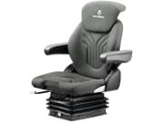 Grammer Traktorsitz "Compacto® Comfort M", luftgefedert, High-Performance-Stoff, anthrazit/grün/silber Grammer Traktorsitz "Compacto® Comfort M", luftgefedert, High-Performance-Stoff, anthrazit/grün/silber