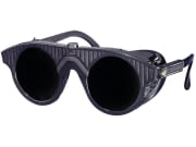 Schweißbrille Nylon mit Steg und seitlichem Blendschutz, dunkel, zum Schweißen Schweißbrille Nylon mit Steg und seitlichem Blendschutz, dunkel, zum Schweißen