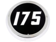 Typenschild "MF 175" für Massey Ferguson Typenschild "MF 175" für Massey Ferguson