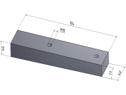 MWS Hackmesser, 194 x 40 x 20; 17 mm; mm, für Tünnissen TS 327 MWS Hackmesser, 194 x 40 x 20; 17 mm; mm, für Tünnissen TS 327