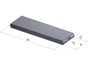 MWS Gegenmesser, 300 x 80 x 20 mm für Schliesing 300/330/400/440 MX/ZX MWS Gegenmesser, 300 x 80 x 20 mm für Schliesing 300/330/400/440 MX/ZX