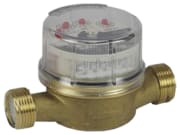 Mega Wasserzähler Trockenläufer 3/4" Außengewinde 16bar Mega Wasserzähler Trockenläufer 3/4" Außengewinde 16bar