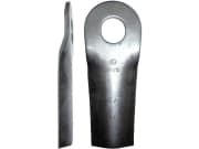 MWS Messerklinge "G", 128 x 50 x 4 mm, links/rechts, gewölbt für Kuhn, Kverneland, Taarup, Vicon, 25 St. MWS Messerklinge "G", 128 x 50 x 4 mm, links/rechts, gewölbt für Kuhn, Kverneland, Taarup, Vicon, 25 St.