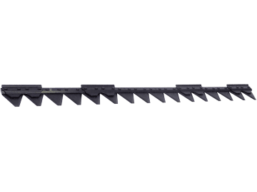 ESM Mähmesser 81 cm, glatte, schmale Klingen, ohne Verstärkungsleiste, Klingen 16, für Hobby-universalbalken ESM Mähmesser 81 cm, glatte, schmale Klingen, ohne Verstärkungsleiste, Klingen 16, für Hobby-universalbalken