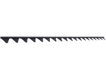 ESM Mähmesser 130 cm, Hobby-Universalbalken, glatte, schmale Klingen, ohne Verstärkungsleiste, Klingen 17, für Agria, Gutbrod, Rapid ESM Mähmesser 130 cm, Hobby-Universalbalken, glatte, schmale Klingen, ohne Verstärkungsleiste, Klingen 17, für Agria, Gutbrod, Rapid