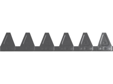 ESM Mähmesser 170 cm, Untermesser, Klingen 23 St. 5802 009 01 bzw. 344 1511, für Busatis ESM Mähmesser 170 cm, Untermesser, Klingen 23 St. 5802 009 01 bzw. 344 1511, für Busatis