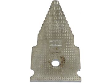 ESM Messerklinge 106 x 50,8 x 4 mm, neue Ausführung (Rundloch), für Universal Doppelmesser-Mähbalken Agria, ESM, 321 0041 ESM Messerklinge 106 x 50,8 x 4 mm, neue Ausführung (Rundloch), für Universal Doppelmesser-Mähbalken Agria, ESM, 321 0041