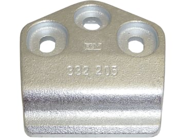 Messerhalter, für Agria, Busatis, Bohrungen 3, fünfeckig, abgerundet, gesickte Löcher Messerhalter, für Agria, Busatis, Bohrungen 3, fünfeckig, abgerundet, gesickte Löcher