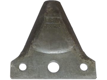 ESM Messerklinge 75 x 71,5 x 2,8 mm, für Agria: Doppelmesser-Mähbalken (Schwingenantrieb), Rapid Typ 306 L, M 203 und 205 ESM Messerklinge 75 x 71,5 x 2,8 mm, für Agria: Doppelmesser-Mähbalken (Schwingenantrieb), Rapid Typ 306 L, M 203 und 205