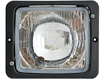 Hella® Hauptscheinwerfer links/rechts, R2 (Bilux), T4W, 12 V; 24 V, eckig, 1AA 004 109-031 Hella® Hauptscheinwerfer links/rechts, R2 (Bilux), T4W, 12 V; 24 V, eckig, 1AA 004 109-031