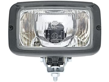 Hella® Hauptscheinwerfer links/rechts, Halogen H4; T4W, 12 V, eckig, 1AB 007 145-001 Hella® Hauptscheinwerfer links/rechts, Halogen H4; T4W, 12 V, eckig, 1AB 007 145-001