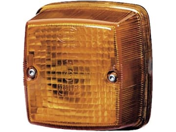 Hella® Blinkleuchte eckig, hinten links/rechts, 84 x 84 x 51 mm, Befestigung Anbau; 2 St. Schraube M 4, 2BA 003 014-011 Hella® Blinkleuchte eckig, hinten links/rechts, 84 x 84 x 51 mm, Befestigung Anbau; 2 St. Schraube M 4, 2BA 003 014-011