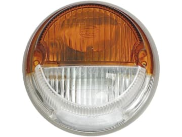 Hella® Blink- und Positionsleuchte rund, links/rechts, Ø außen 78 mm, Höhe 43,5 mm, Befestigung Anbau; 2 x Schraube M 5, 2BE 001 259-061 Hella® Blink- und Positionsleuchte rund, links/rechts, Ø außen 78 mm, Höhe 43,5 mm, Befestigung Anbau; 2 x Schraube M 5, 2BE 001 259-061