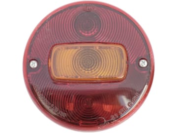 Hella® Schlussleuchte rund, links/rechts, Ø 115 mm, K (10W); K (18W), Schlusslicht; Bremslicht; Blinklicht, 2SD 001 679-001 Hella® Schlussleuchte rund, links/rechts, Ø 115 mm, K (10W); K (18W), Schlusslicht; Bremslicht; Blinklicht, 2SD 001 679-001