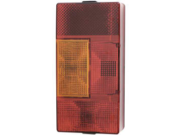 Hella® Schlussleuchte eckig, links/rechts, 210 x 108 x 66 mm, P21W; R10W, Schlusslicht; Bremslicht; Blinklicht; Nebelschlusslicht Hella® Schlussleuchte eckig, links/rechts, 210 x 108 x 66 mm, P21W; R10W, Schlusslicht; Bremslicht; Blinklicht; Nebelschlusslicht