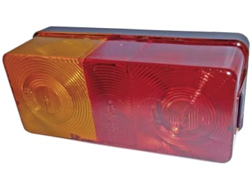 Hella® Schlussleuchte eckig, links/rechts, 170 x 75 x 62 mm, P21W / R10W, Schlusslicht; Bremslicht; Blinklicht; Kennzeichenlicht, 2SE 002 582-071 Hella® Schlussleuchte eckig, links/rechts, 170 x 75 x 62 mm, P21W / R10W, Schlusslicht; Bremslicht; Blinklicht; Kennzeichenlicht, 2SE 002 582-071