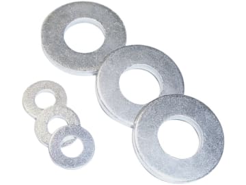 Hevi Unterlegscheibe DIN 134, 8,4 mm, verzinkt, 20 St. in der Klarsichtpackung Hevi Unterlegscheibe DIN 134, 8,4 mm, verzinkt, 20 St. in der Klarsichtpackung