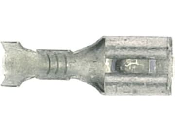 Herth + Buss Flachsteckhülse 4,8 x 0,8 mm, Kabel 0,5 – 1 mm², Messing verzinnt; unisoliert, mit Rastnase, 50 251 205 Herth + Buss Flachsteckhülse 4,8 x 0,8 mm, Kabel 0,5 – 1 mm², Messing verzinnt; unisoliert, mit Rastnase, 50 251 205