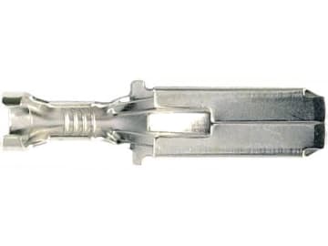 Herth + Buss Flachstecker 6,3 x 0,8 mm, Kabel 1 – 2,5 mm², Messing versilbert, mit Rastnase, Version 3, 50 251 622 Herth + Buss Flachstecker 6,3 x 0,8 mm, Kabel 1 – 2,5 mm², Messing versilbert, mit Rastnase, Version 3, 50 251 622