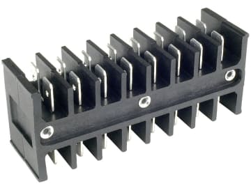 Herth + Buss Steckeinsätze 8-polig, 77 x 31 x 24 mm, 32 x Flachsteckanschluss 6,3 mm, verzinnt, (8 x 4), 50 290 038/33 Herth + Buss Steckeinsätze 8-polig, 77 x 31 x 24 mm, 32 x Flachsteckanschluss 6,3 mm, verzinnt, (8 x 4), 50 290 038/33