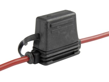 Herth + Buss Sicherungshalter, 32 V, 30 A, mit Anschlussleitung, wasserdicht, für Standard Flachstecksicherungen, 50 290 095 Herth + Buss Sicherungshalter, 32 V, 30 A, mit Anschlussleitung, wasserdicht, für Standard Flachstecksicherungen, 50 290 095