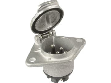 Herth + Buss Steckdose "N-Typ", 7-polig, 24 V, Schraubanschluss, Aluminium, ISO 1185 N-Typ, 51 305 289 Herth + Buss Steckdose "N-Typ", 7-polig, 24 V, Schraubanschluss, Aluminium, ISO 1185 N-Typ, 51 305 289