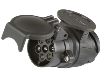 Herth + Buss Anhänger-Adapter 12 V Stecker 7-polig; Steckdose 13-polig, Länge 102 mm, 51 305 470 Herth + Buss Anhänger-Adapter 12 V Stecker 7-polig; Steckdose 13-polig, Länge 102 mm, 51 305 470