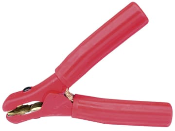 Herth + Buss Batterieladezange bis Stromstärke max. 600 A, Stahl, Polung +, vollisoliert, mit Gusseinlage und Masseband, 52 289 640 Herth + Buss Batterieladezange bis Stromstärke max. 600 A, Stahl, Polung +, vollisoliert, mit Gusseinlage und Masseband, 52 289 640