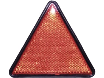 Herth + Buss Rückstrahler dreieckig, rot, 170 x 151 mm, geschraubt; M 5, 78 623 104 Herth + Buss Rückstrahler dreieckig, rot, 170 x 151 mm, geschraubt; M 5, 78 623 104