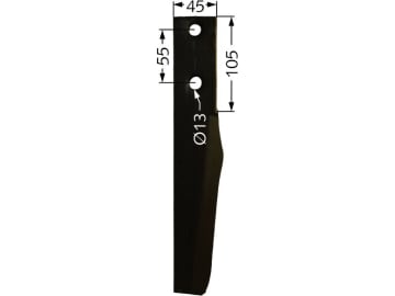 Industriehof® Kreiseleggenzinken links/rechts 45 x 280 x 14 mm, Bohrung 13 mm für Breviglieri, Schmotzer, RH-07 DER Industriehof® Kreiseleggenzinken links/rechts 45 x 280 x 14 mm, Bohrung 13 mm für Breviglieri, Schmotzer, RH-07 DER