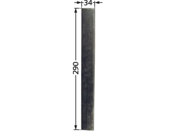 Industriehof® Kreiseleggenzinken links/rechts 34 x 290 x 4/23 mm, für Carraro, RH-64 Industriehof® Kreiseleggenzinken links/rechts 34 x 290 x 4/23 mm, für Carraro, RH-64