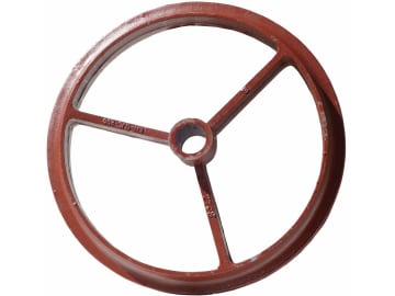 Industriehof® Cambridgering 510 mm, Welle rund, 50 mm, Breite Nabe 100 mm, Sphäroguss (GGG50), 314-501 Industriehof® Cambridgering 510 mm, Welle rund, 50 mm, Breite Nabe 100 mm, Sphäroguss (GGG50), 314-501