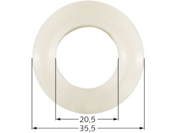 Industriehof® Sicherungsring 35,5 x 20,5 x 7 mm für Perfect, Tünnissen & Stocks, 63-PER-62 Industriehof® Sicherungsring 35,5 x 20,5 x 7 mm für Perfect, Tünnissen & Stocks, 63-PER-62