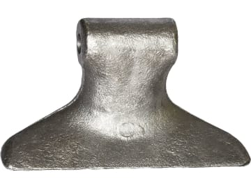Industriehof® Hammerschlegel Arbeitsbreite 180 mm, Bohrung 16,5 mm, Einbaumaß 70 mm, für Ferri, Rotoram, 63-RM-18 Industriehof® Hammerschlegel Arbeitsbreite 180 mm, Bohrung 16,5 mm, Einbaumaß 70 mm, für Ferri, Rotoram, 63-RM-18