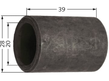 Industriehof® Buchse 39 x 4 mm, Ø innen 20 mm, Ø außen 28 mm, für Taarup, Tim Rübenroder Schlegel komplett Länge 210 mm (Best. Nr. 10075889), 63-TAA-05 Industriehof® Buchse 39 x 4 mm, Ø innen 20 mm, Ø außen 28 mm, für Taarup, Tim Rübenroder Schlegel komplett Länge 210 mm (Best. Nr. 10075889), 63-TAA-05