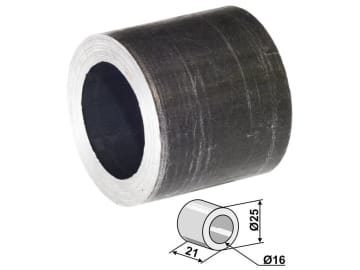 Industriehof® Buchse 21 x 4 mm, Ø innen 16 mm, Ø außen 24 mm, für Falc, Gilbers, Herder, Müthing, Noremat, Quivogne,Turner, Votex, 63-TUR-81 Industriehof® Buchse 21 x 4 mm, Ø innen 16 mm, Ø außen 24 mm, für Falc, Gilbers, Herder, Müthing, Noremat, Quivogne,Turner, Votex, 63-TUR-81