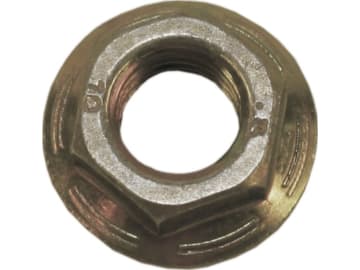 Pöttinger Sicherungsmutter "Verbus Ripp" M 12, Höhe 13,7 mm, für Drehpflüge, Mähwerke, Grubber, Scheibenegge, Hächsler, Sämaschine, 122.306 Pöttinger Sicherungsmutter "Verbus Ripp" M 12, Höhe 13,7 mm, für Drehpflüge, Mähwerke, Grubber, Scheibenegge, Hächsler, Sämaschine, 122.306