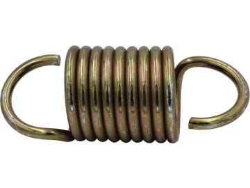 Pöttinger Zugfeder 314 x 119 x 16 mm, chromatiert, für Entlastungsgarnitur Cat, Eurocat, Novacat Frontmähwerke, 435.409 Pöttinger Zugfeder 314 x 119 x 16 mm, chromatiert, für Entlastungsgarnitur Cat, Eurocat, Novacat Frontmähwerke, 435.409