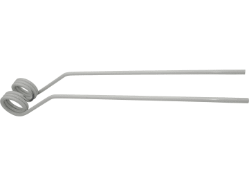 Pöttinger Schwaderzinken 548 x 80 x 8,5 mm außen weiß, für Kreiselschwader Eurotop 1251, Top 680, Eurotop/Top 280, 340, 380, 620, 650, 651, 700, 701, 800, 801, 436.033 Pöttinger Schwaderzinken 548 x 80 x 8,5 mm außen weiß, für Kreiselschwader Eurotop 1251, Top 680, Eurotop/Top 280, 340, 380, 620, 650, 651, 700, 701, 800, 801, 436.033