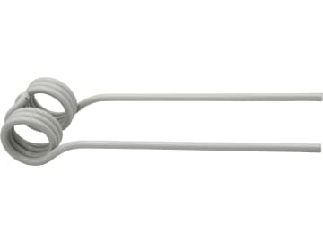 Pöttinger Kreiselheuerzinken links/rechts, 380 x 110 x 9,5 mm, weiß, für Kreiselheuer Alpinhit, Eurohit, Hit , 436.145 Pöttinger Kreiselheuerzinken links/rechts, 380 x 110 x 9,5 mm, weiß, für Kreiselheuer Alpinhit, Eurohit, Hit , 436.145